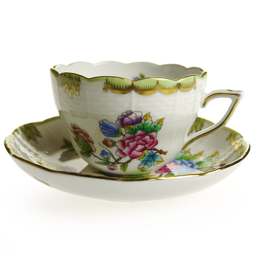 ヘレンド (HEREND) VBO ヴィクトリア ブーケ 兼用カップ＆ソーサー730