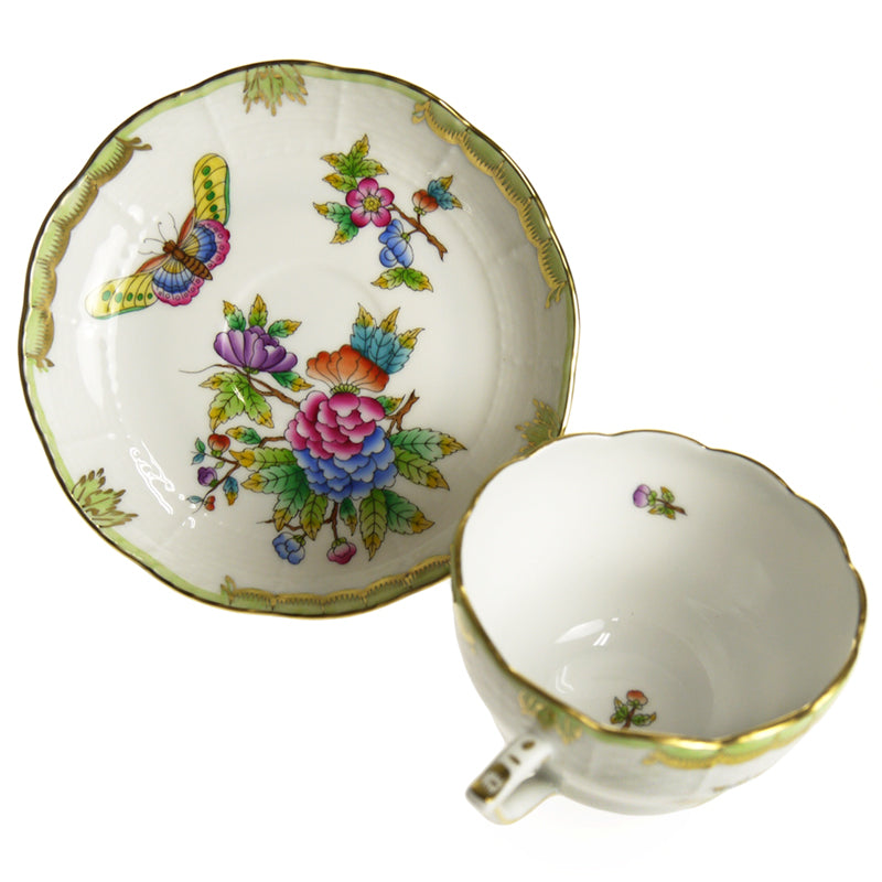 ヘレンド (HEREND) VBO ヴィクトリア ブーケ 兼用カップ＆ソーサー730