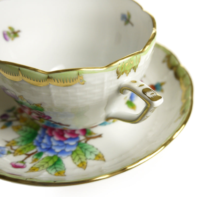 ヘレンド (HEREND) VBO ヴィクトリア ブーケ 兼用カップ＆ソーサー730