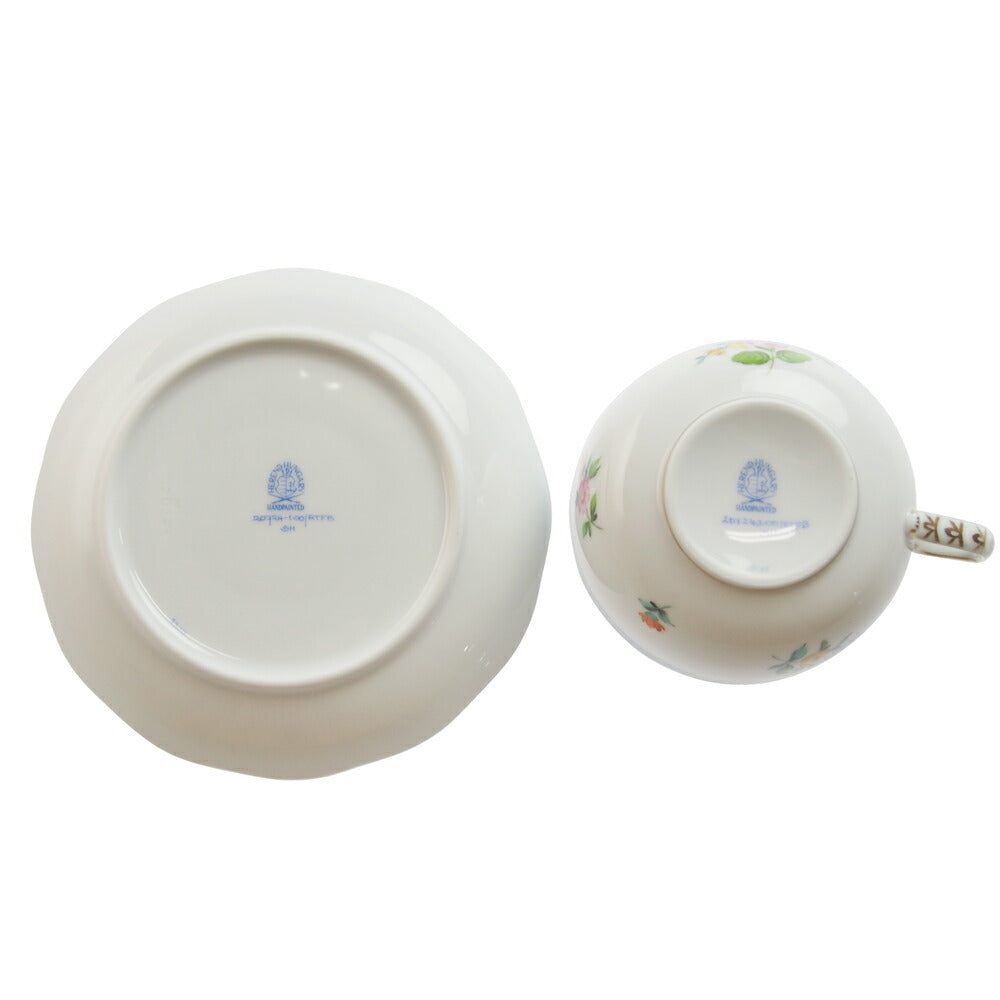 ヘレンド (HEREND) ローズチューリップ ティーカップ&ソーサー 20724 RTFB