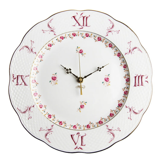 ヘレンド (HEREND) RGS ローズガーランド ウォールクロック 00527