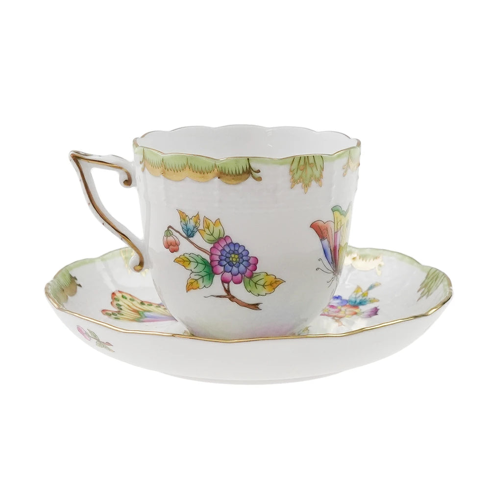 ヘレンド (HEREND) VBO ヴィクトリアブーケ コーヒーカップ＆ソーサー 706