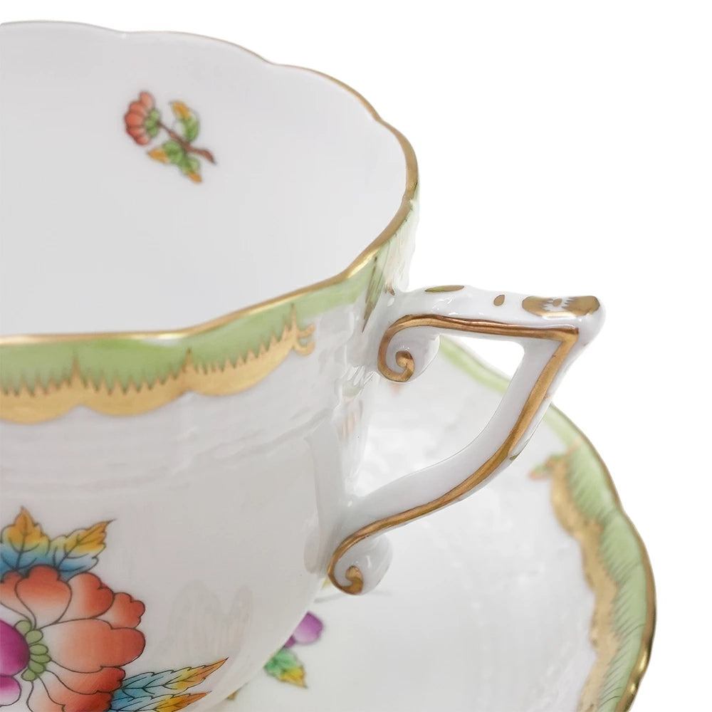 ヘレンド (HEREND) VBO ヴィクトリアブーケ コーヒーカップ＆ソーサー 706