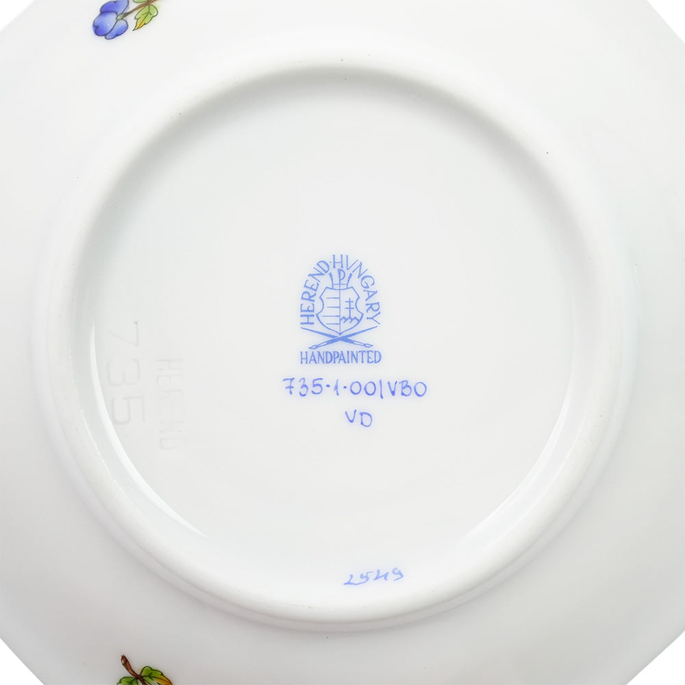 ヘレンド (HEREND) VBO ヴィクトリアブーケ モカ カップ&ソーサー 735