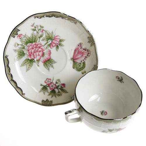 ヘレンド (HEREND) VBO ヴィクトリア ティーカップ＆ソーサー 210ml 724 各色