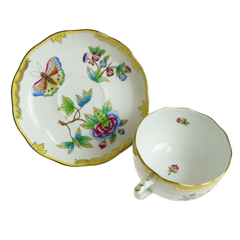 ヘレンド (HEREND) VBO ヴィクトリア ティーカップ＆ソーサー 210ml 724 各色