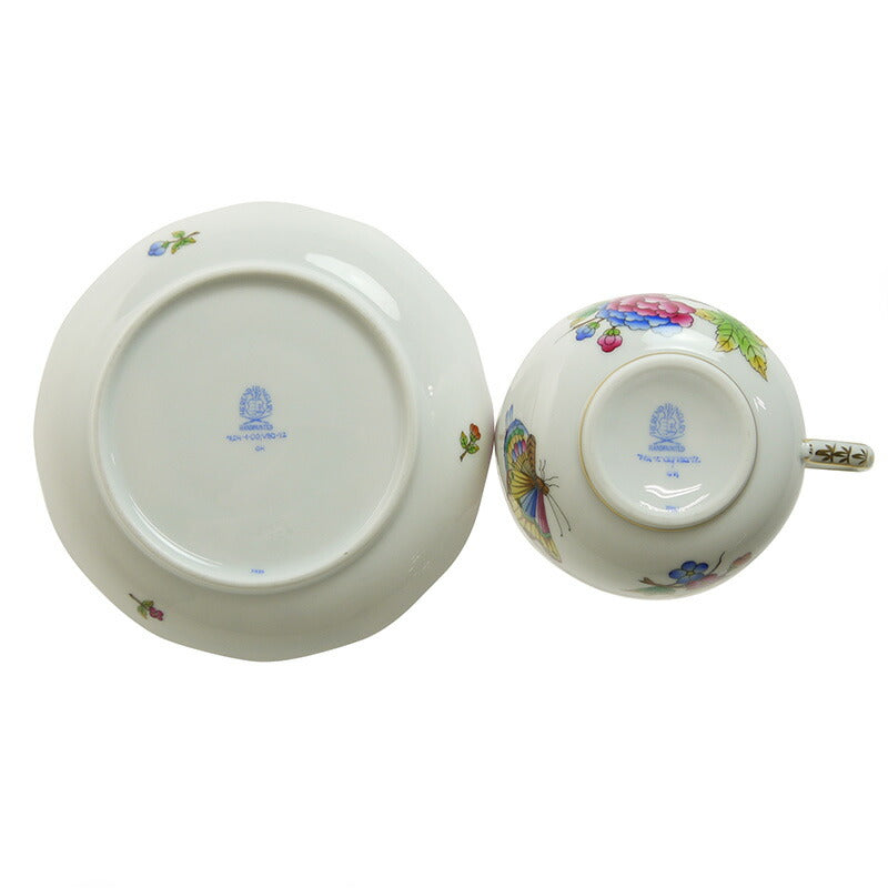 ヘレンド (HEREND) VBO ヴィクトリア ティーカップ＆ソーサー 210ml 724 各色