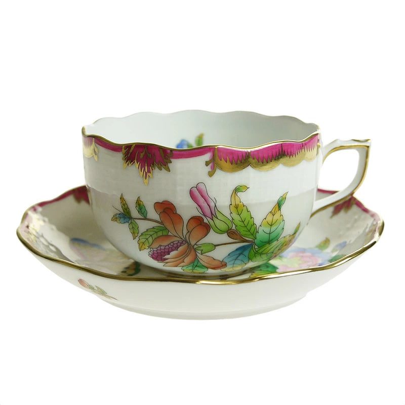 ヘレンド (HEREND) VBO ヴィクトリア ティーカップ＆ソーサー 210ml 724 各色