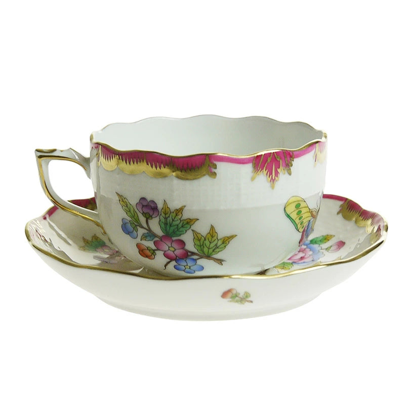 ヘレンド (HEREND) VBO ヴィクトリア ティーカップ＆ソーサー 210ml 724 各色