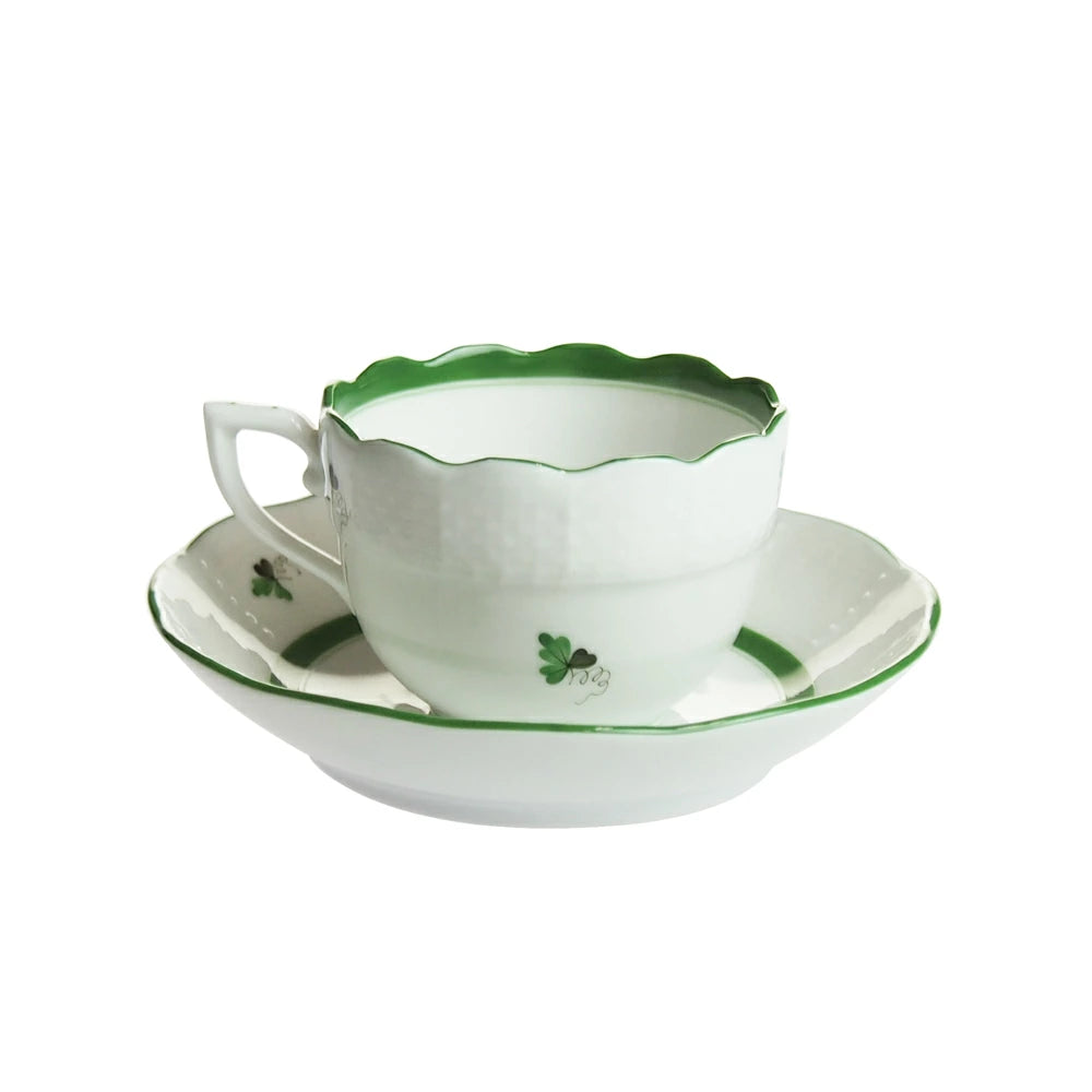 ヘレンド (HEREND) VRH ウィーンのバラ モカコーヒーカップ＆ソーサー 711