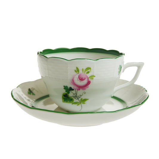 ヘレンド (HEREND) VRH ウィーンのバラ 兼用 カップ＆ソーサー 730