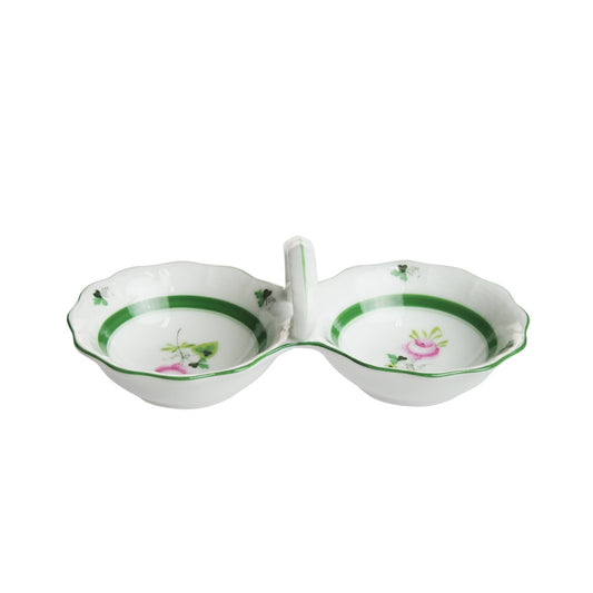 ヘレンド (HEREND) VRH ウィーンのバラ ジャムディッシュ 253