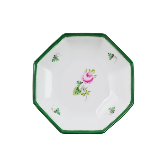 ヘレンド (HEREND) VRH ウィーンのバラ オクタゴナルソーサー 04307-1-00