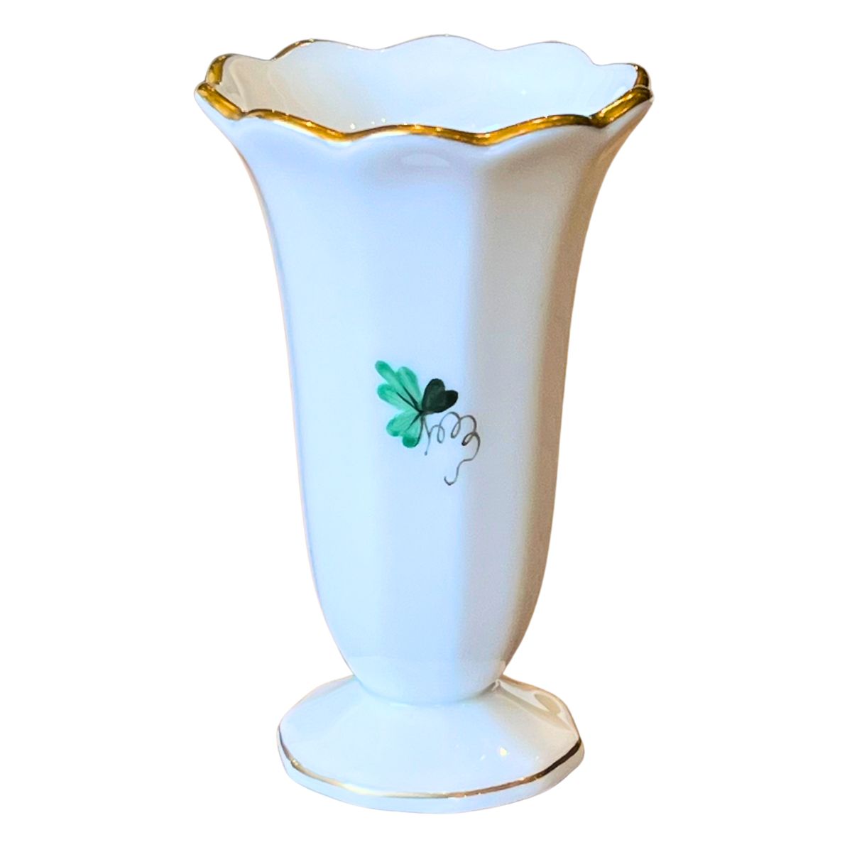 ヘレンド (HEREND) VRHS ウィーンの薔薇シンプル ミニ ベース 07192