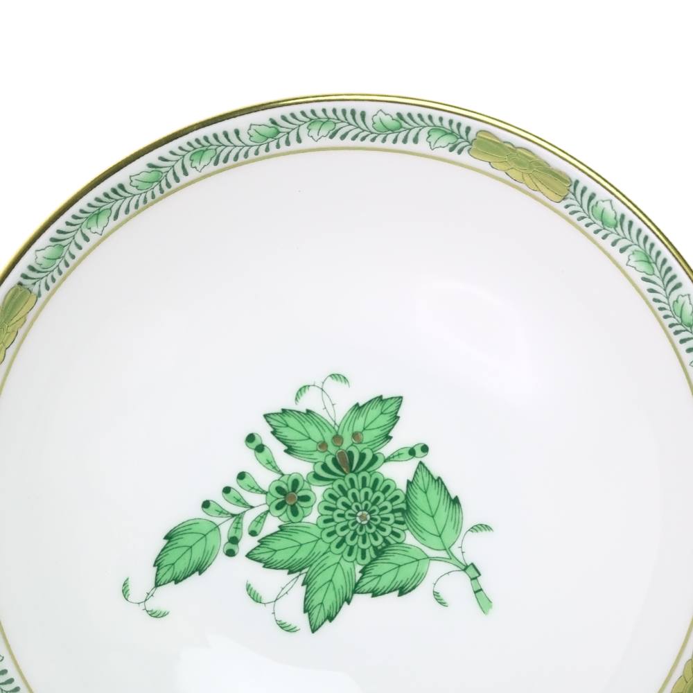 ヘレンド (HEREND) AV アポニーグリーン スモールボウル 01368