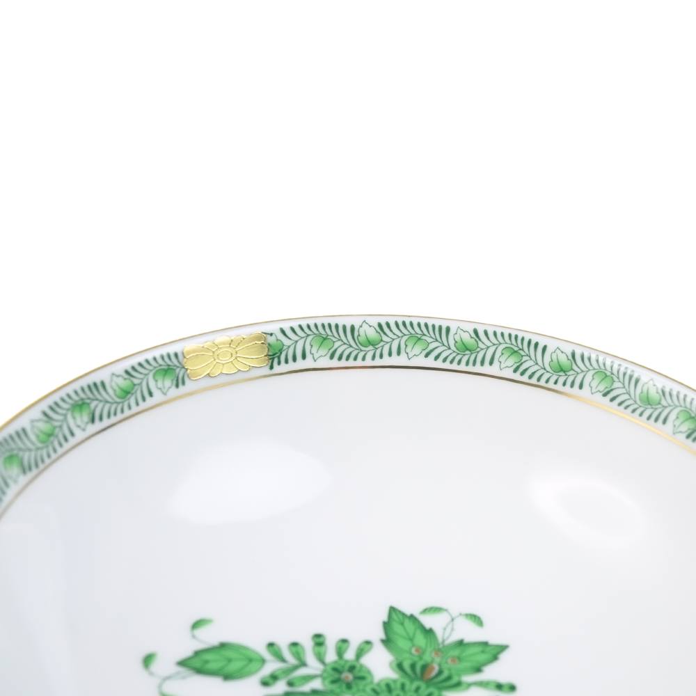 ヘレンド (HEREND) AV アポニーグリーン ミッドボウル 01367