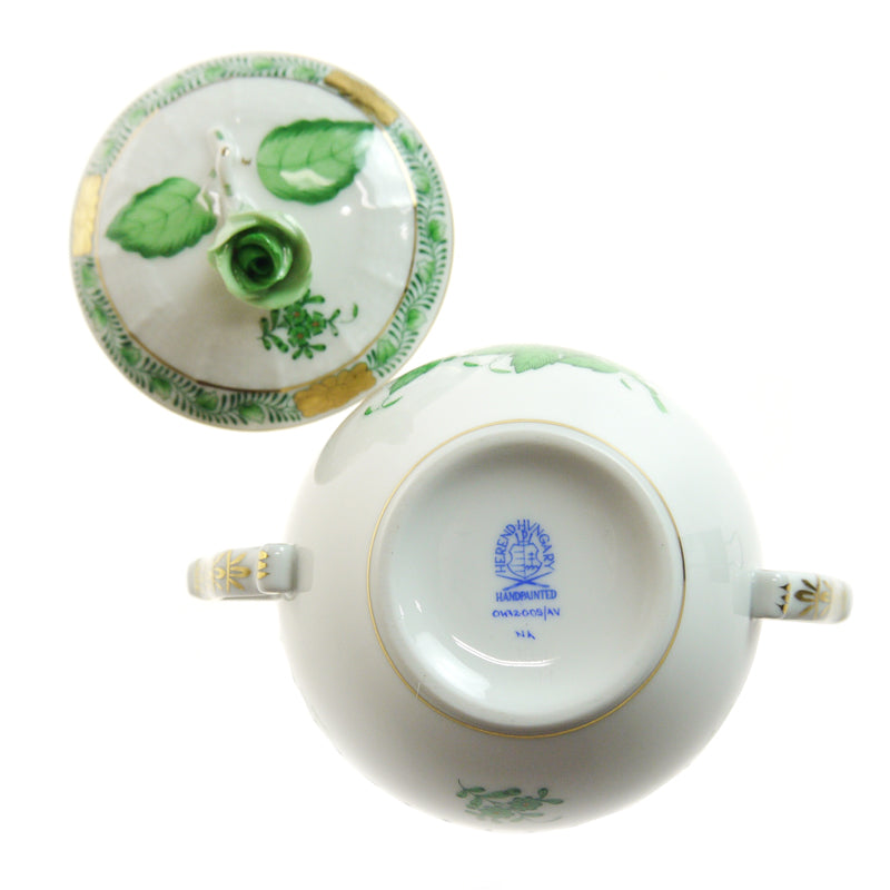 ヘレンド (HEREND) AV アポニーグリーン シュガー 472