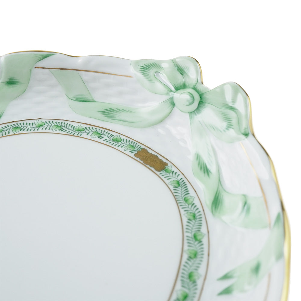 ヘレンド (HEREND) AV アポニーグリーン トレー モカ 400