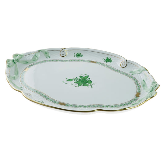 ヘレンド (HEREND) AV アポニーグリーン トレー モカ 400