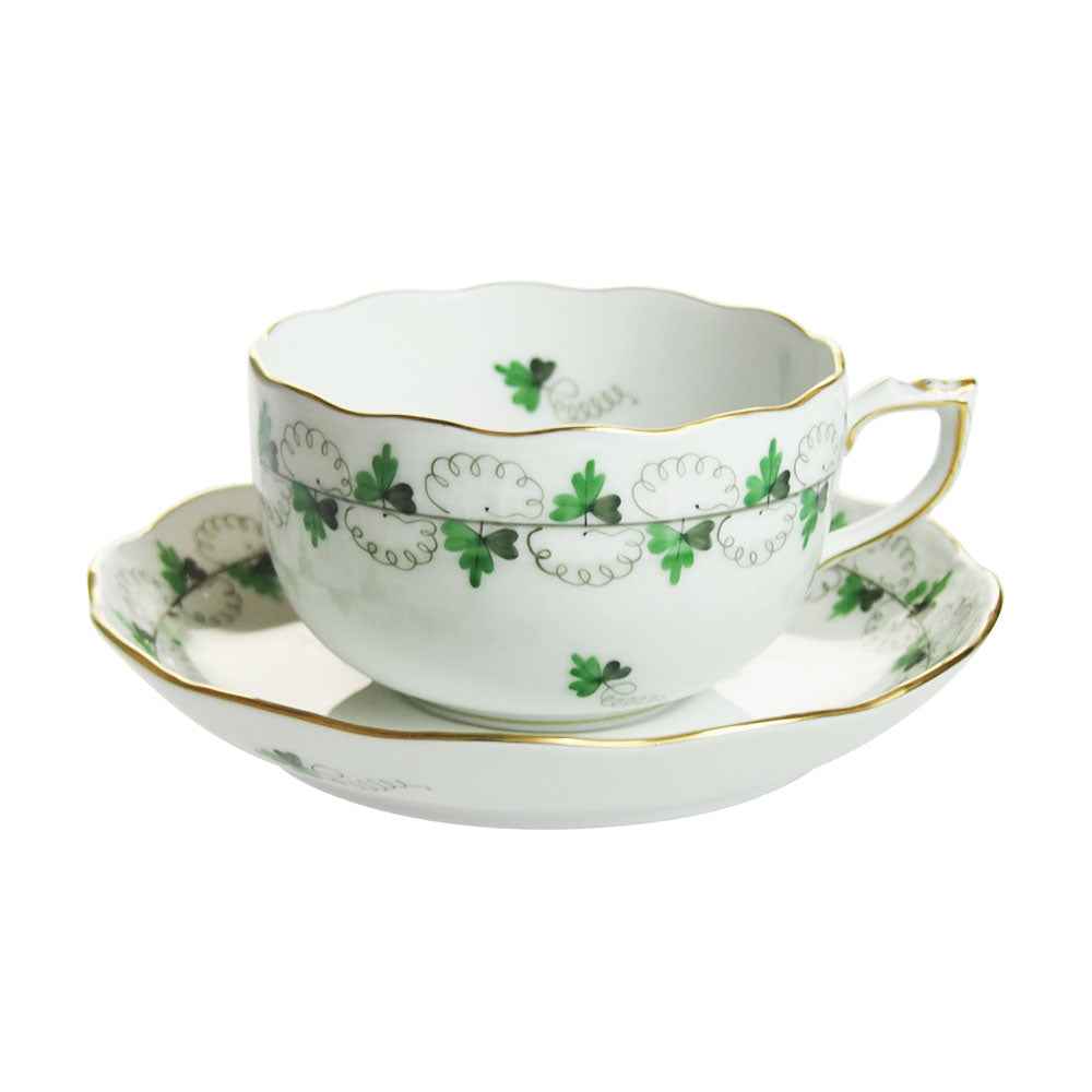 ヘレンド (HEREND) パセリ ティーカップ&ソーサー 724