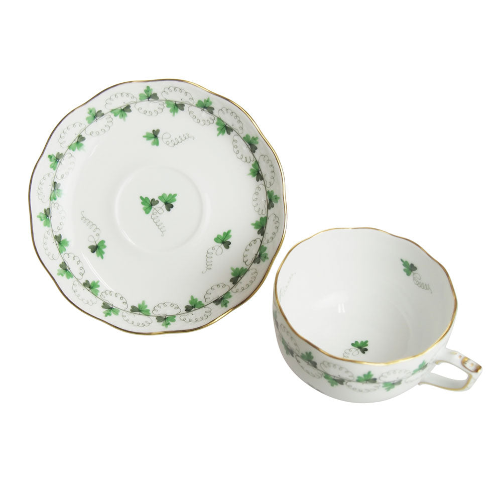 ヘレンド (HEREND) パセリ ティーカップ&ソーサー 724