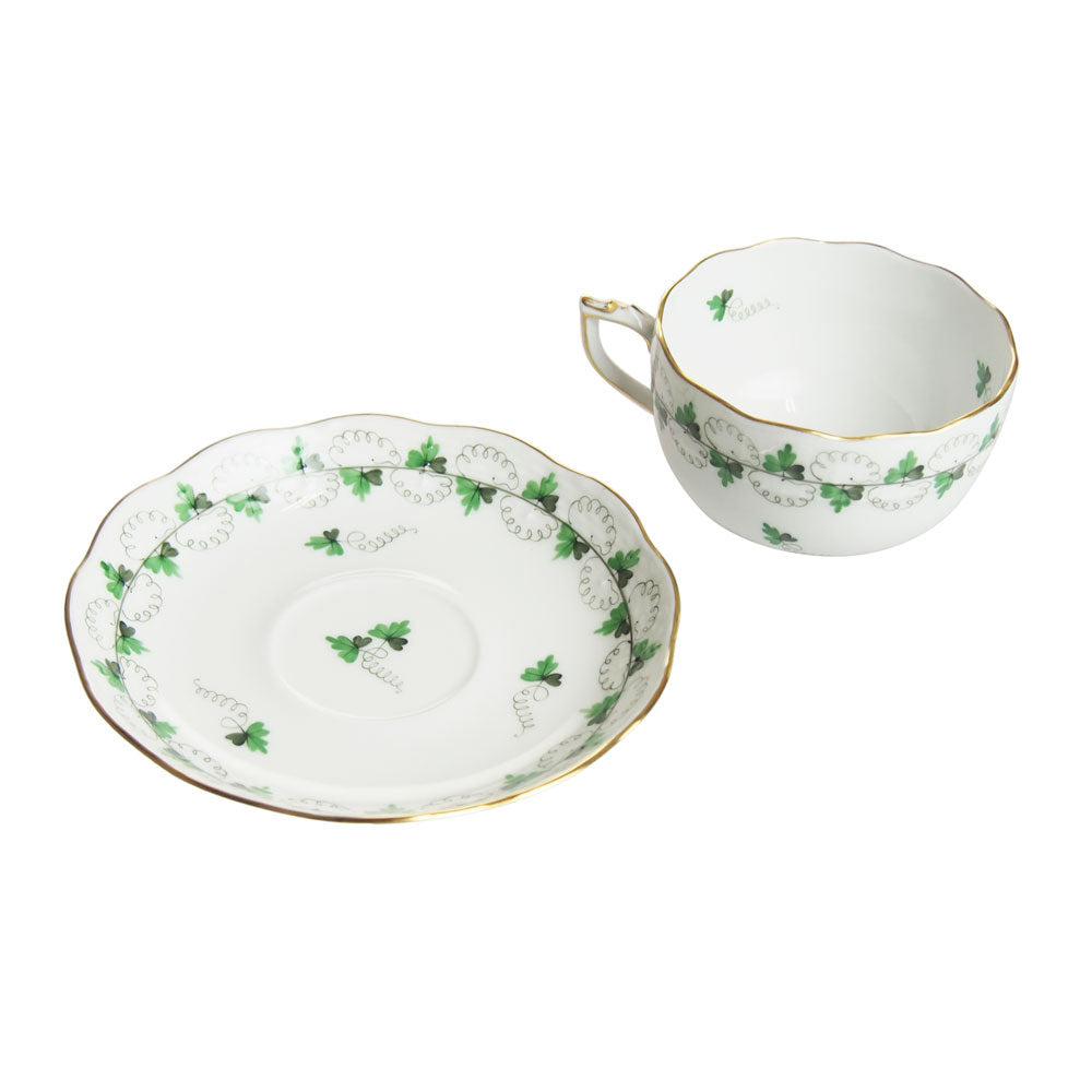 ヘレンド (HEREND) パセリ ティーカップ&ソーサー 724