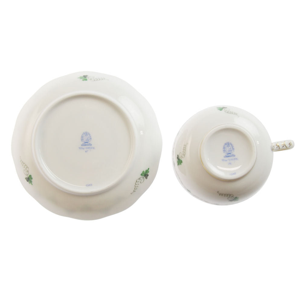 ヘレンド (HEREND) パセリ ティーカップ&ソーサー 724
