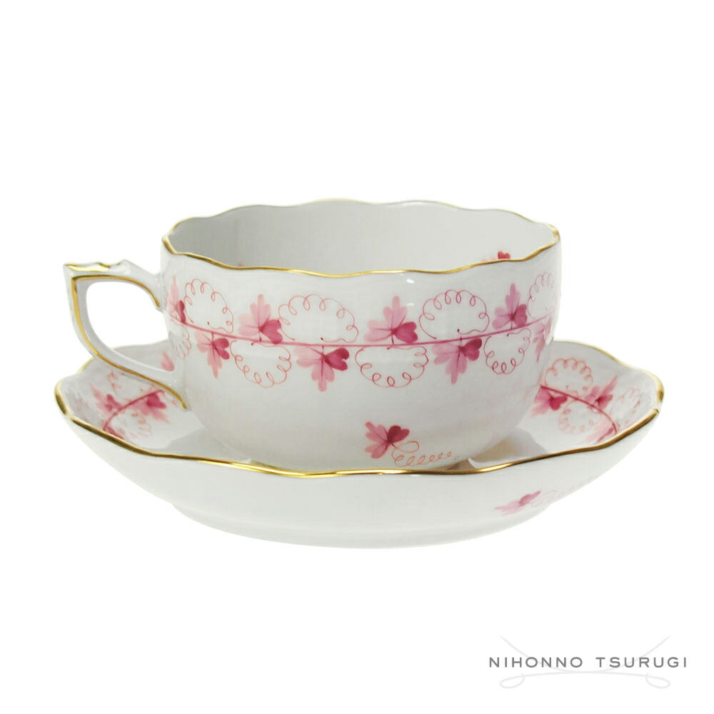 ヘレンド (HEREND) パセリ ティーカップ&ソーサー 724