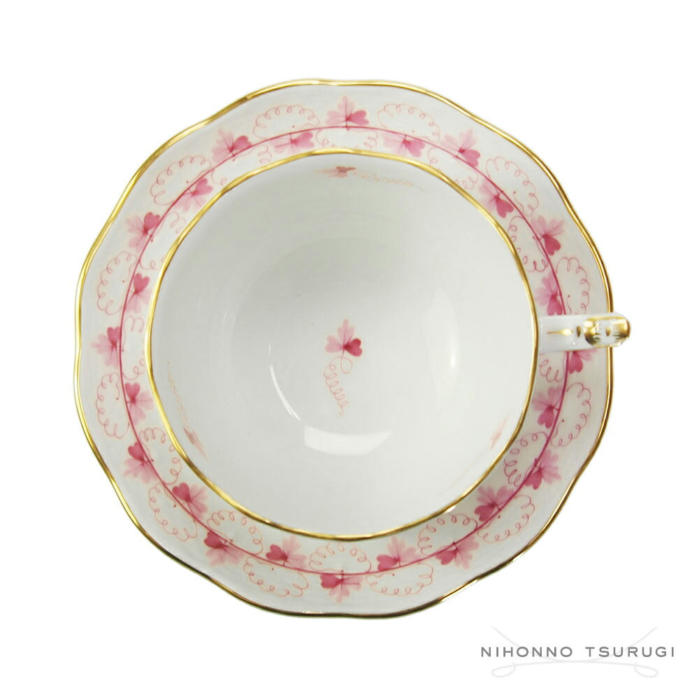 ヘレンド (HEREND) パセリ ティーカップ&ソーサー 724