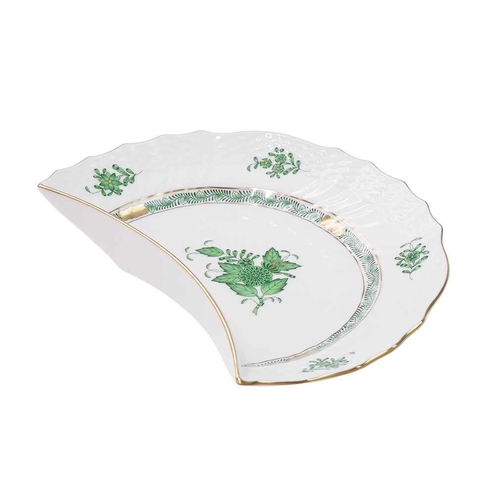 ヘレンド (HEREND) AV アポニーグリーン プレート 1530