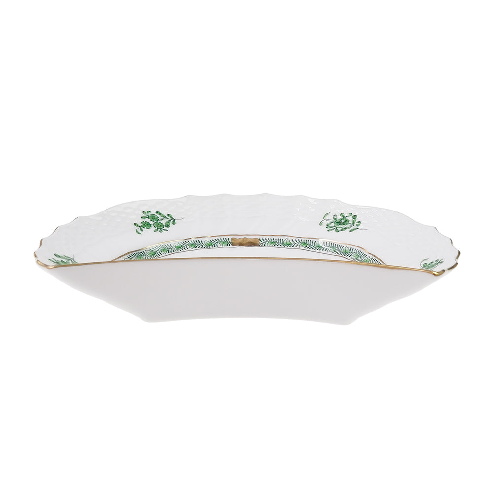 ヘレンド (HEREND) AV アポニーグリーン プレート 1530