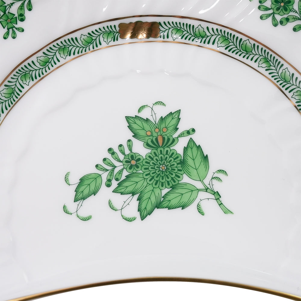 ヘレンド (HEREND) AV アポニーグリーン プレート 1530