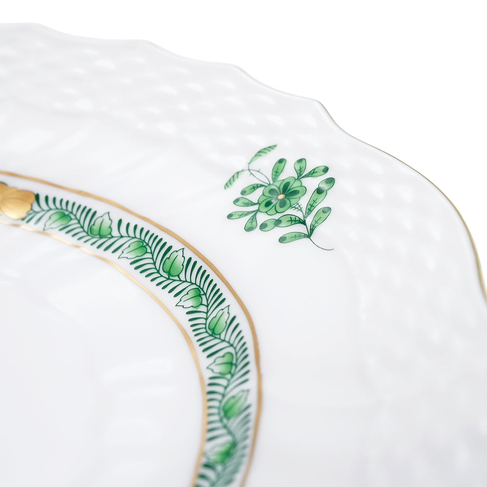 ヘレンド (HEREND) AV アポニーグリーン プレート 1530