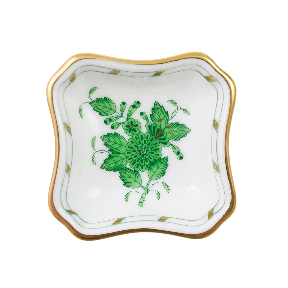 ヘレンド (HEREND) AV アポニーグリーン 灰皿 7734