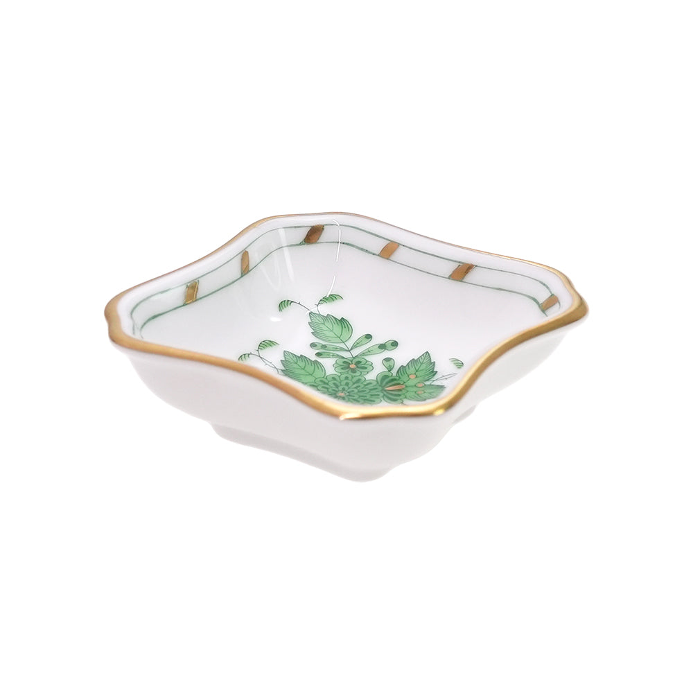 ヘレンド (HEREND) AV アポニーグリーン 灰皿 7734