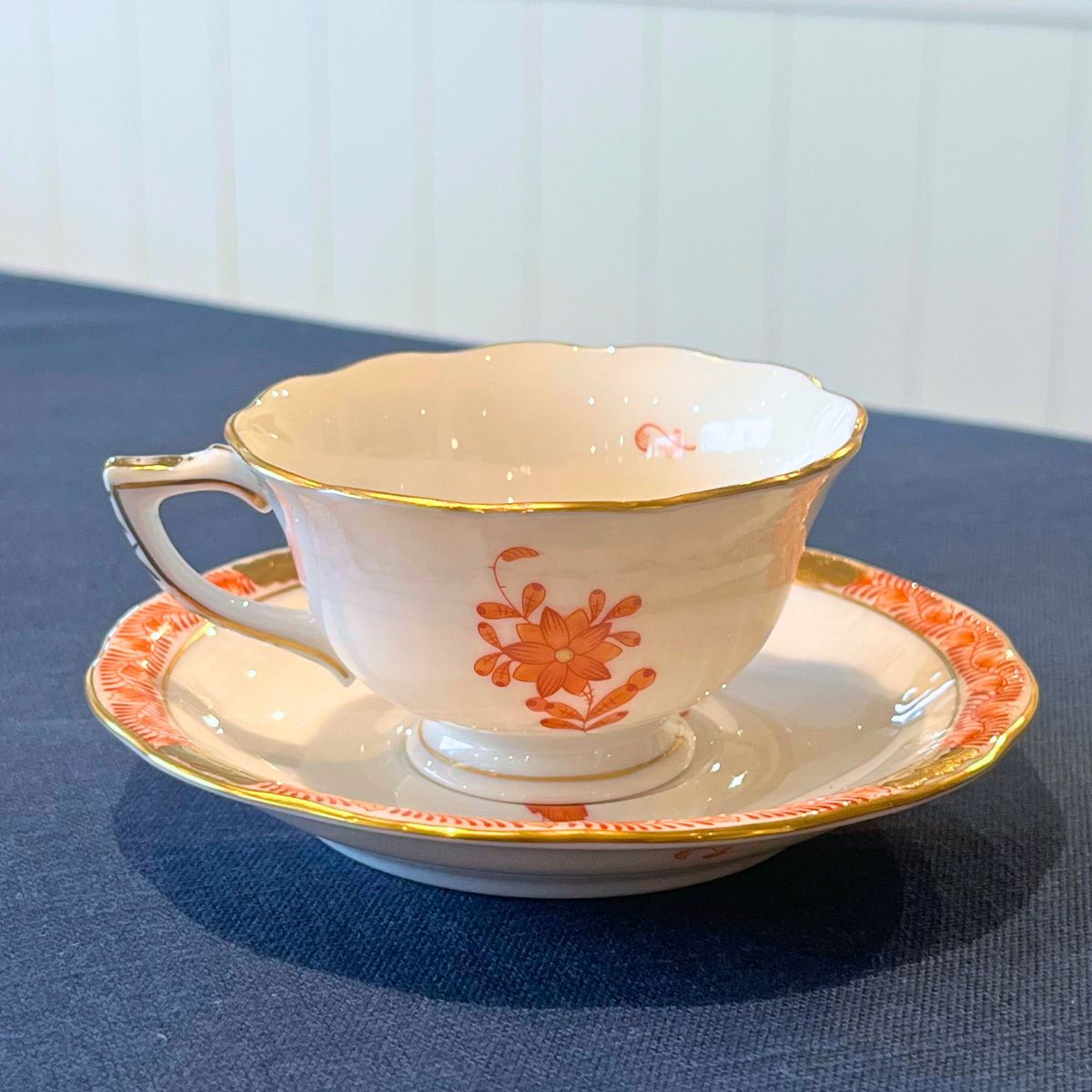 ヘレンド (HEREND) AVアポニーシリーズ　カップ＆ソーサー