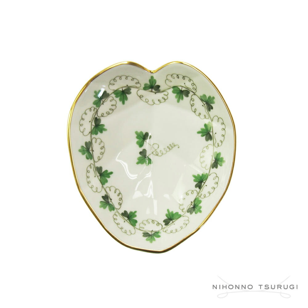 ヘレンド (HEREND) PE パセリ リーフディッシュ 7702