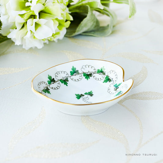 ヘレンド (HEREND) PE パセリ リーフディッシュ 7702