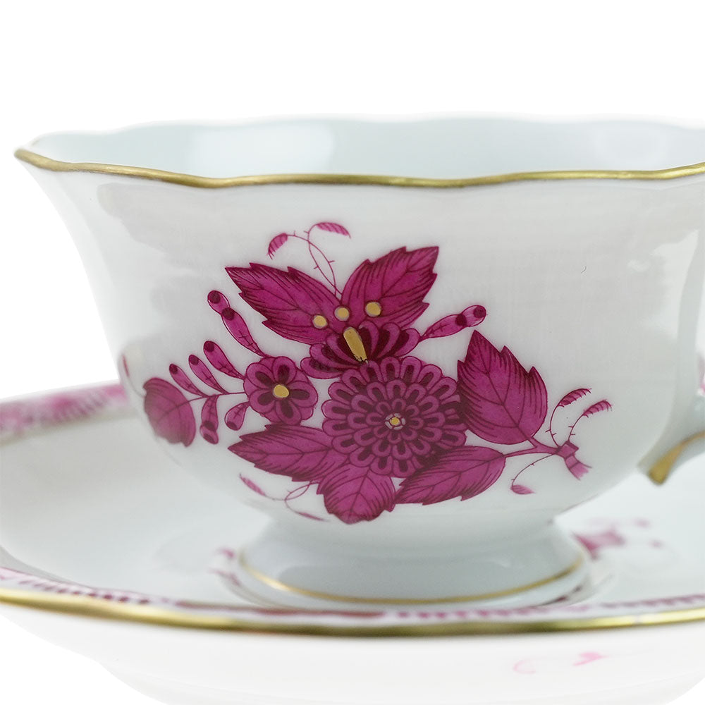 ヘレンド (HEREND) AVアポニーシリーズ　カップ＆ソーサー