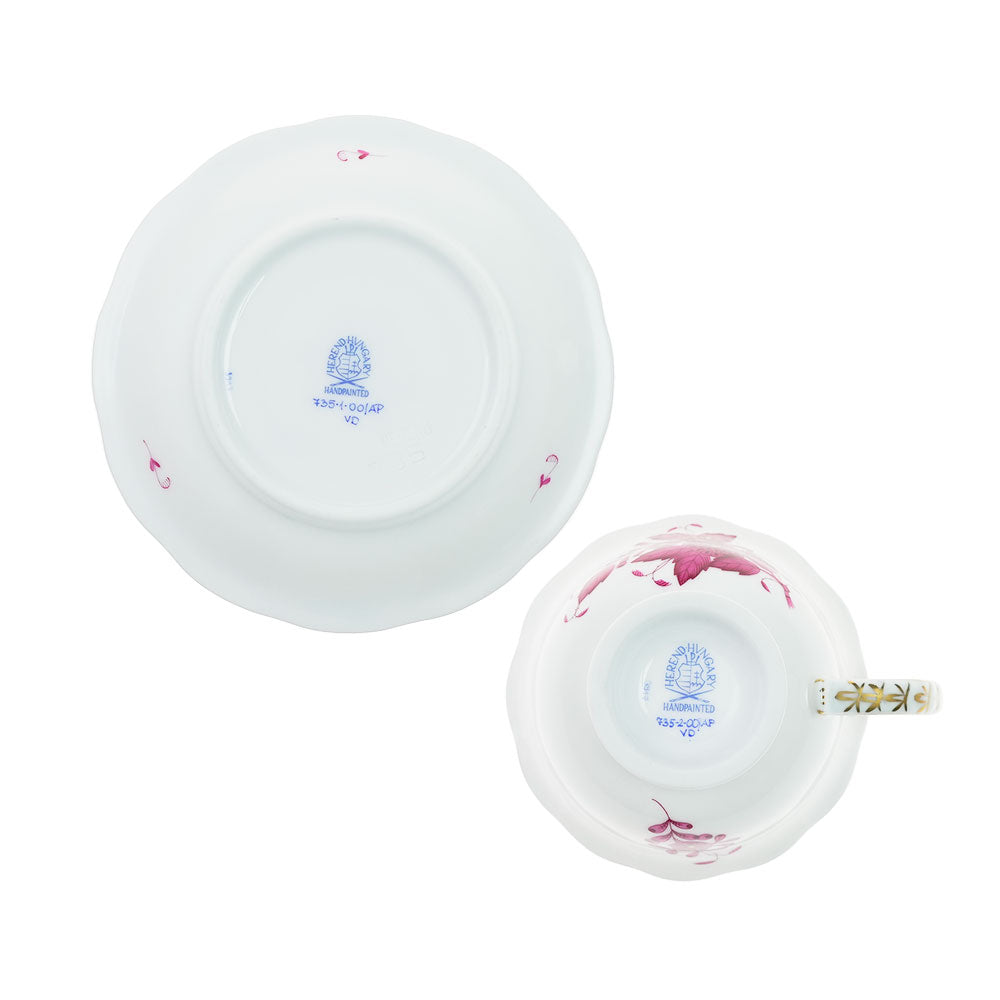 ヘレンド (HEREND) AVアポニーシリーズ　カップ＆ソーサー