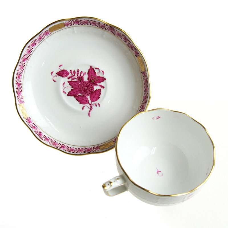 ヘレンド (HEREND) AVアポニーシリーズ　カップ＆ソーサー