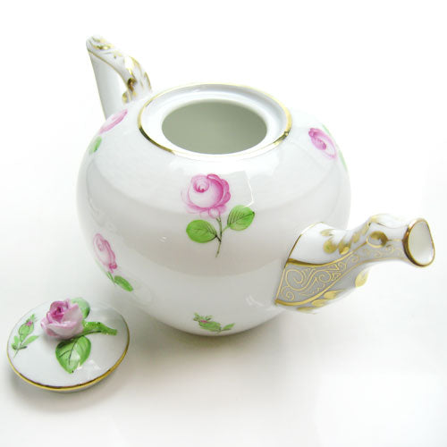 ヘレンド (HEREND) PR プティットローズ ティーポット ミニ 608 400ml