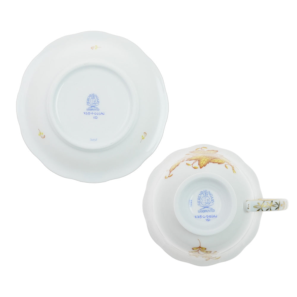 ヘレンド (HEREND) AVアポニーシリーズ　カップ＆ソーサー