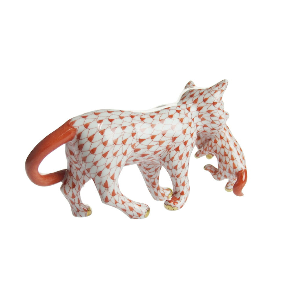 ヘレンド (HEREND) 人形 子猫をくわえた猫 05551