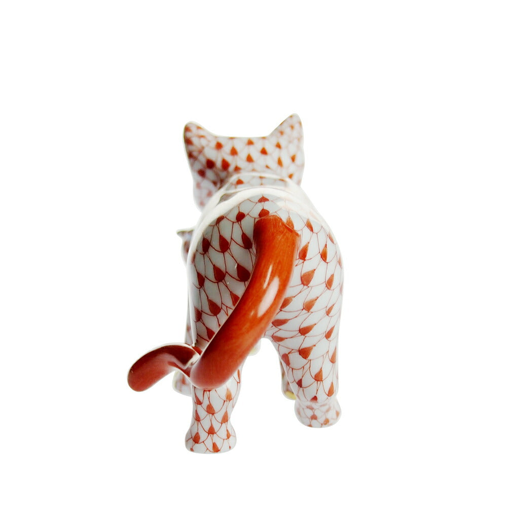 ヘレンド (HEREND) 人形 子猫をくわえた猫 05551