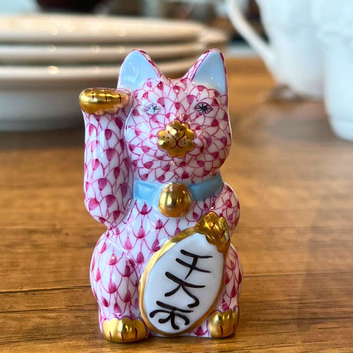 ヘレンド (HEREND) 人形 招き猫千万両(小) 15579