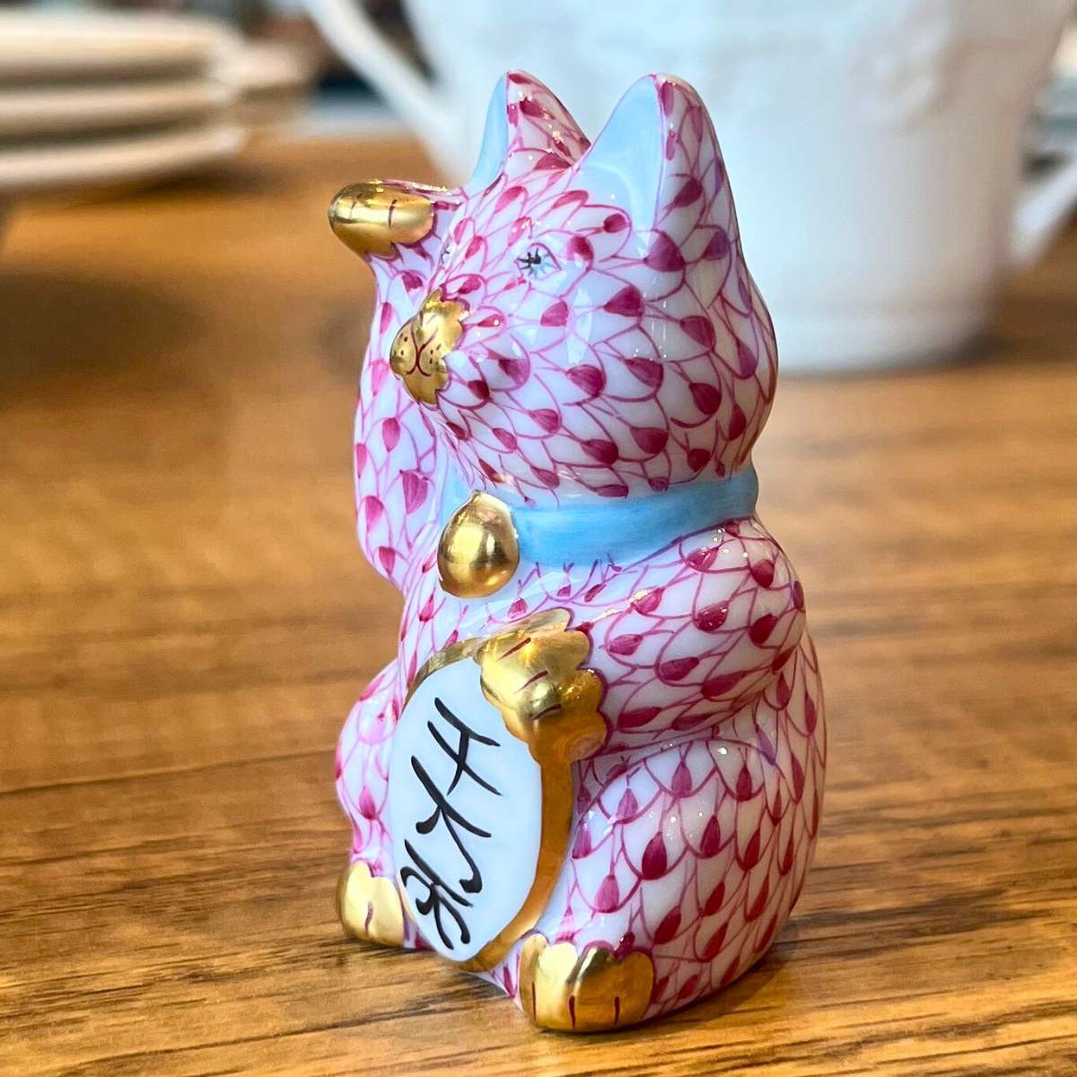 ヘレンド (HEREND) 人形 招き猫千万両(小) 15579