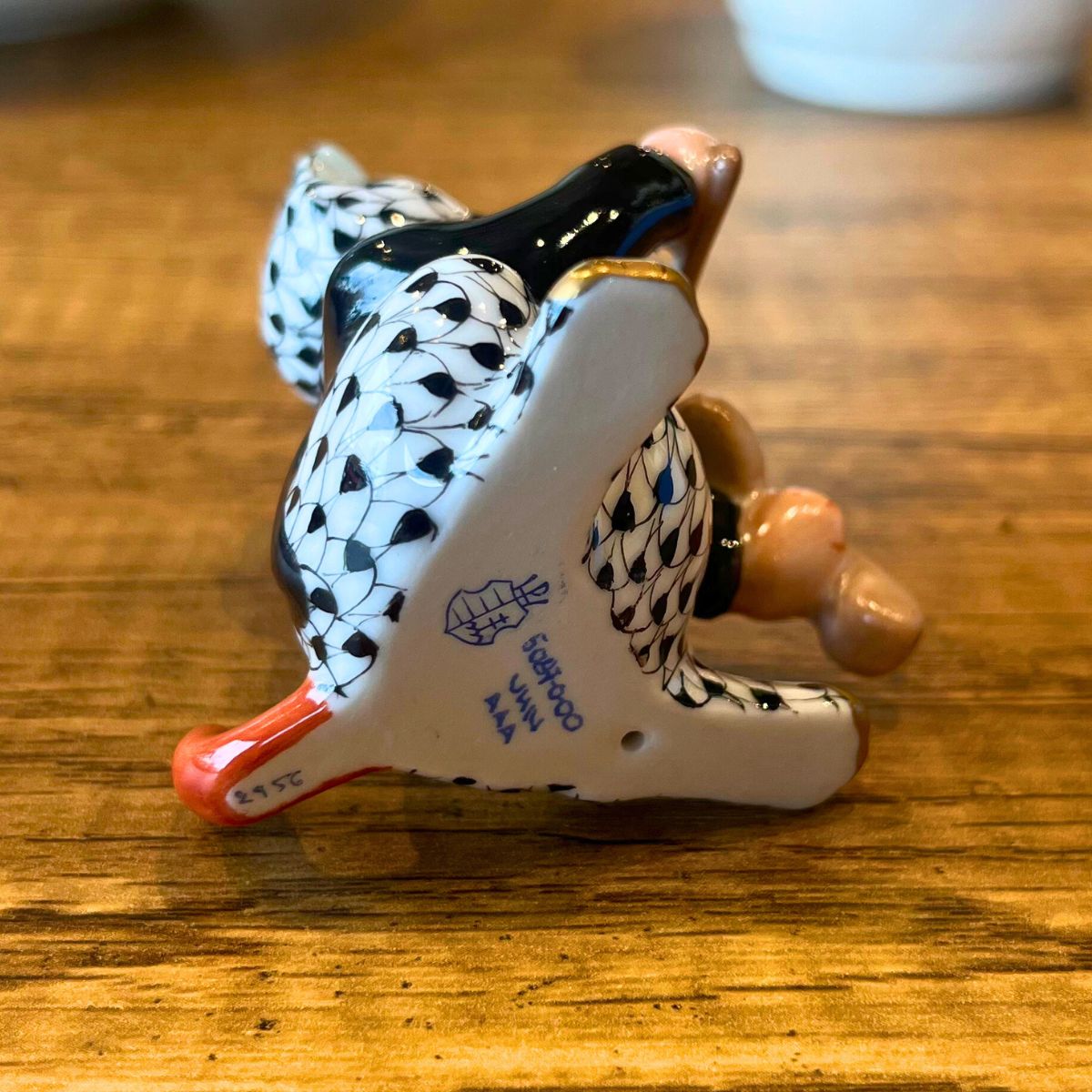 ヘレンド (HEREND) 人形 ヴァイオリンと猫 05087-0-00