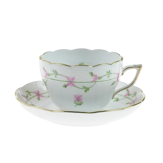 ヘレンド (HEREND) PBGP ピンクガーランド 兼用カップ＆ソーサー 730