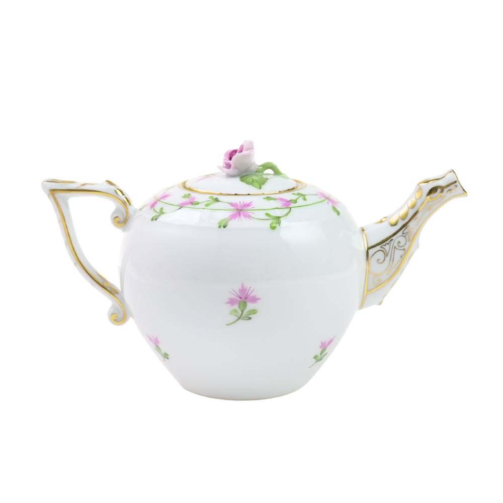 ヘレンド (HEREND) PBGP ピンクガーランド ティーポット ミニ 608 400ml